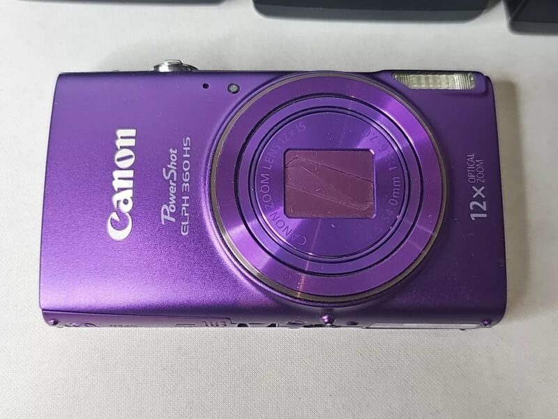 Canon PowerShot ELPH 360 HS 20.2MP Digital Camera – Purple – Includes SD Cards – Compact & Stylish – Perfect for Travel & Everyday Photography! - Image 7