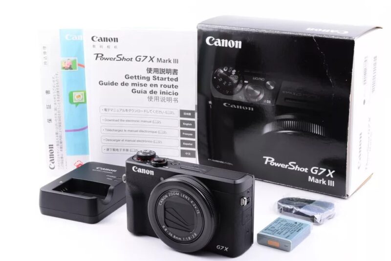 Brand New Canon PowerShot G7X Mark III 20.1MP Digital Camera Original Box Perfect for Vlogging & Travel - Image 3