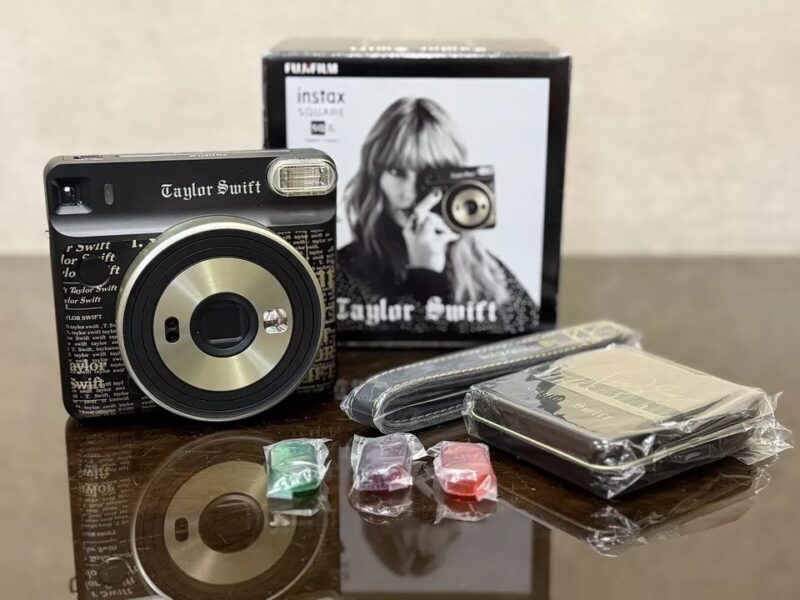 FUJIFILM Instax Taylor Swift Edition Square SQ 6 Instant Film Camera – Limited Edition – Perfect for Fans & Instant Photography – Ready to Ship!