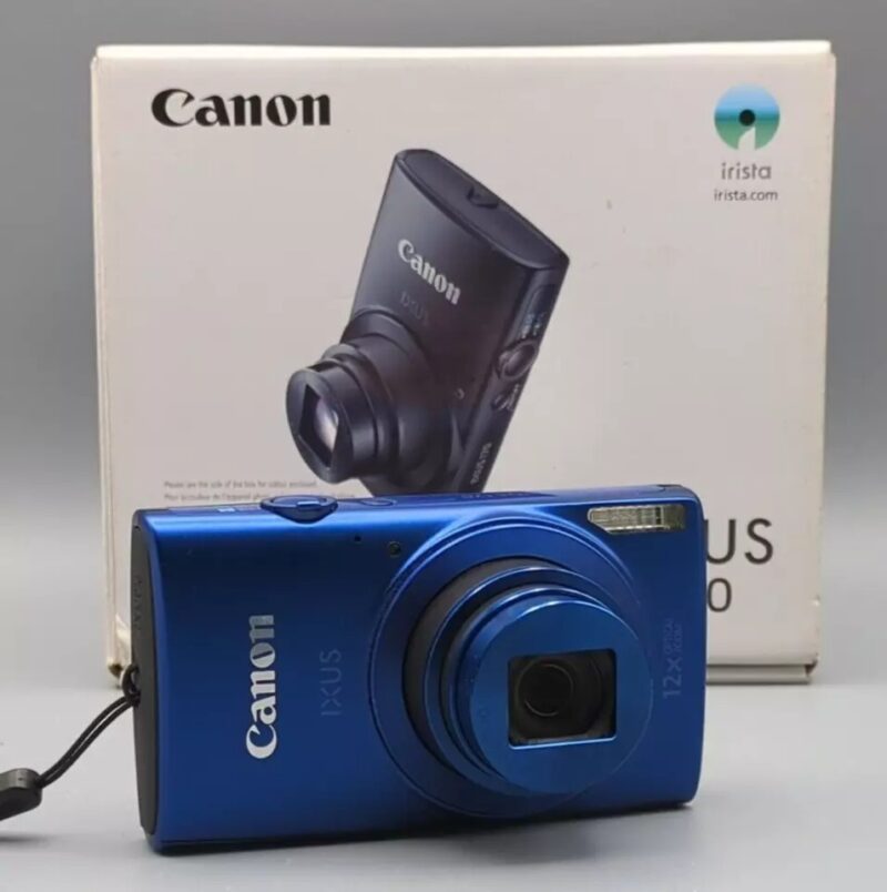 Canon IXUS 170 20.0MP Digital Camera – Blue – 12x Zoom – Original Packaging – Compact & Easy to Use – Perfect for Travel & Everyday Photography! - Image 19